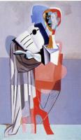 Dali, Salvador - Cubist Figure(Homage to Erik Satie)